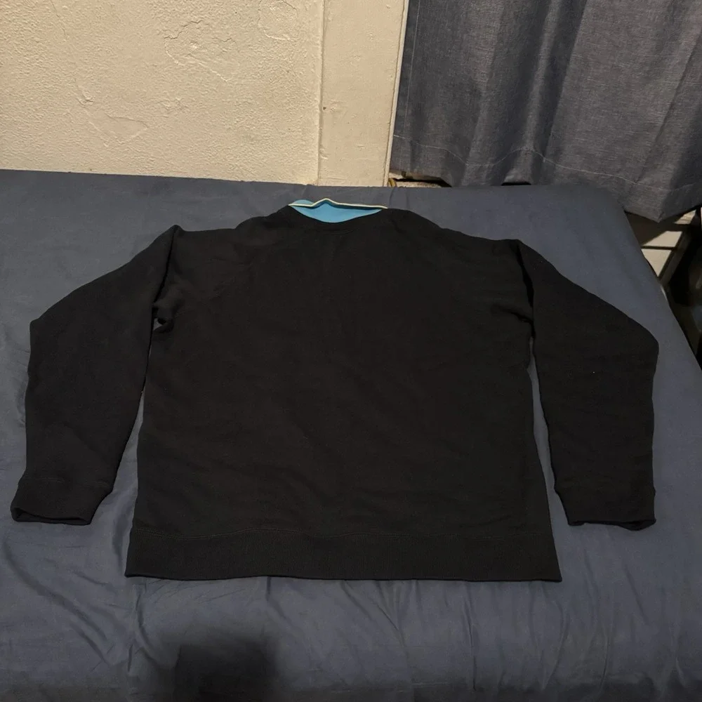 Teddy Fresh x Care Bears Collared Sweatshirt‎ Women's Medium Black Embroidered